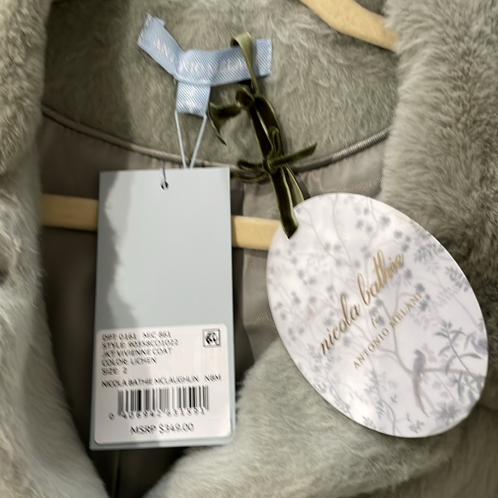 NWT Antonio Melani x Nicola Bathie Vivienne Coat - Picture 11 of 13